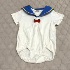 futafuta 70 ドナルド　ロンパース　男の子　女の子　ディズニー　半袖