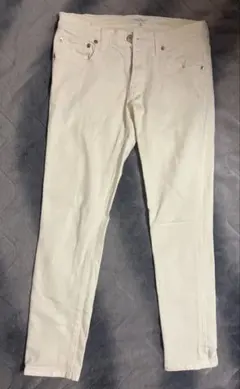 BEAUTY & YOUTH ホワイト スキニーパンツ M