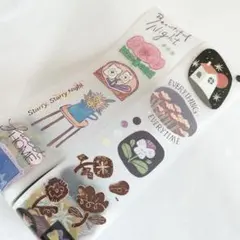 【おすそ分け】OURS森の友達 PETテープ 計2種類セット② 台湾文具