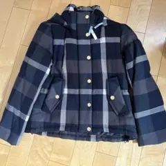 BLUE LABEL CRESTBRIDGE チェック柄ダウンジャケット 38