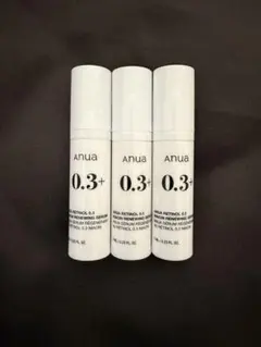 anuaアヌアレチノール0.3 ナイアシンリニューイングセラム7ml 3本セット