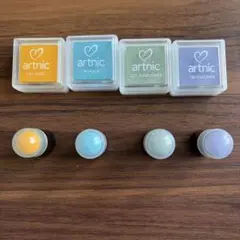 artnic スタンプ 4色　結婚式　結婚証明書