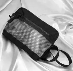 サコッシュ ショルダーバッグ ミニ メッシュ 軽量 斜めがけ 男女兼用
