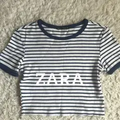 ZARA ザラ　ボーダー　Tシャツ　Sサイズ　26