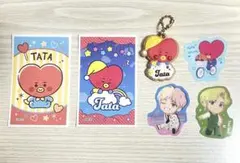 bts tinytan V bt21 Tata ステッカー　キーホルダー