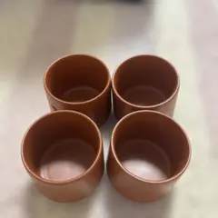 湯呑み 4客セット 陶器 竹模様