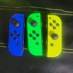 Nintendo Switch ジョイコン 青 緑 黄 ジャンク品