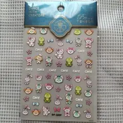 ネイルシール ダッフィー ディズニー キャラクター ネイルシール 立体 ぷっくり