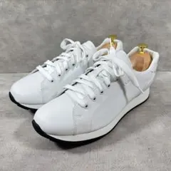 PRADA ローカット スニーカー レザー ホワイト メンズ 3248のサムネイル