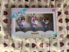 シルバニアファミリーキーチェーン　赤ちゃんクレープトリオ