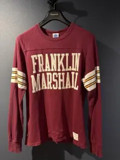 FRANLIN&MARSHALL ロンT　バーガンディのサムネイル