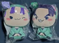 フリューくじ 忍たま乱太郎 もちぴこBIGぬいぐるみ 潮江文次郎 立花仙蔵