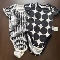 日本未発売 UNIQLO Marimekko ロンパース 2枚セット 80cm