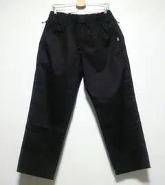 新品 ワークマン 超撥水シェフパンツ ワークパンツ チノパンツ 黒 メンズL