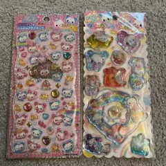 ハッピーマーチ　ジュエルプチドロップ　キラウサフレンズ　ウォーターシール