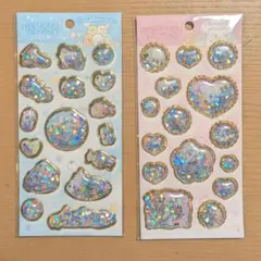 新品　未開封　キラッとぷくぷくエアーシール　すみっコぐらし　２枚セット