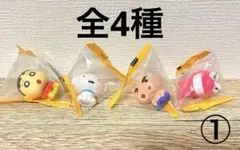 プチっとすわりマス　クレヨンしんちゃん　プチっと可愛いミニフィギュア　全4種　①