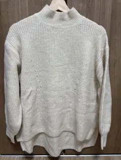 earth music&ecology アイボリー ハイネック ニット新品未使用