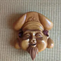 2025年最新】木彫り お面の人気アイテム - メルカリ