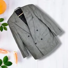 2872　名前　Warou Flat　チェック　ジャケット　メンズ　【92A5】