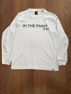 IN THE PAINT ロングスリーブシャツ Lサイズ ホワイトのサムネイル