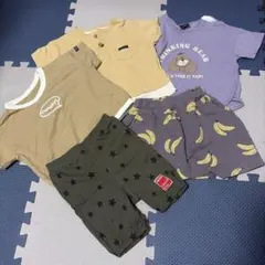 子供服 トップス パンツ 5点セット まとめ売り　80cmのサムネイル