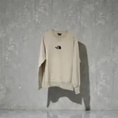 The North Face ベージュ クルーネック トレーナー