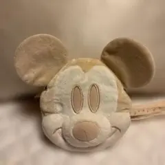 ディズニー ポーチ ミッキー カードケース コインポーチ ホワイト