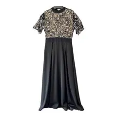 ＊値下げ中＊バイカラー　レースワンピース　韓国ファッション