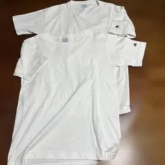 K*e様 Champion T1011 ホワイト TシャツUSAサイズMとS 2