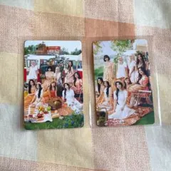TWICE5 通常盤　オール　トレカ　2種セット　TWICE