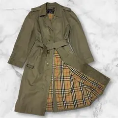 バーバリー　トレンチコート　カーキ　Burberry burberry “ladies trench coat” size6 イングランド製 バーバリー