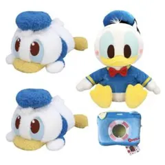 ディズニー　ドナルド　ぬいぐるみ　大きい　ビッグ　ポーチ　まとめ売り　プライズ