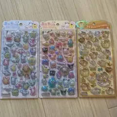 3枚 うるちゅる サンリオ ポムポムプリン キティちゃん ポチャッコ