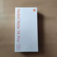 Xiaomi Redmi Note 14 Pro　5G 512GB