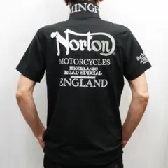 ノートン DRYベーシックドッグロゴポロシャツ 252N1200ブラックXXXLのサムネイル