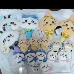 ちいかわプライズまとめ売りセット。 ちいかわ ハチワレ うさぎ モモンガ 。