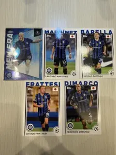 topps FCインテル トレーディングカードセット