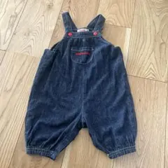 ミキハウス デニム　ロンパース Mサイズ　オーバーオール