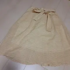 earth music&ecology チェックスカート