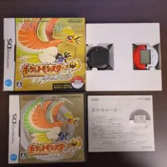 【美品】ポケットモンスター 金 ハートゴールド ポケウォーカー付き