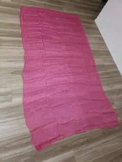 ピンクのベリーダンス用布 シルクベール マゼンダ