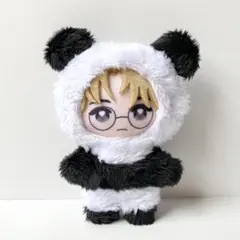 ハンドメイド かぷっこふれんず パンダの着ぐるみ ①ぬい服のサムネイル