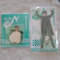 Snow Man 阿部亮平 ON アクスタ クリアステッカー ミラーステッカー