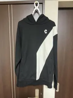 CRONOS パーカー ブラック ホワイト サイズS