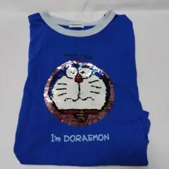I'm DORAEMON Tシャツ 120cm　スパンコール