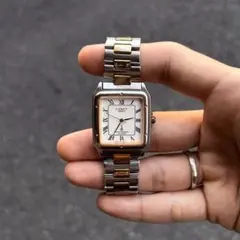 希少 90s Vintage Seiko tank 腕時計 タンク サントス - メルカリ