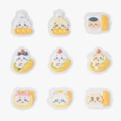 新品ちいかわベーカリー もっちりフレークシールいろんなパンなみんなハチワレうさぎ