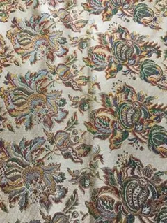 川島織物テーブルセンター【新品未使用】デッドストック★柘榴（ざくろ）・花房紋綿のサムネイル