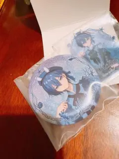 グッスマくじ初音ミク 2026アクアリウム 缶バッジ＆ステッカーセットKAITO